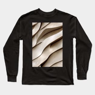 Travertine Stone Pattern Texture #5 Long Sleeve T-Shirt